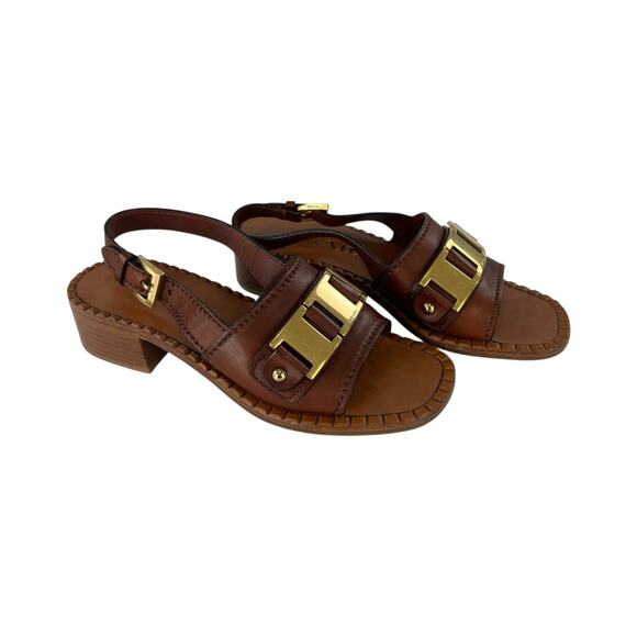 Prada Leather Sandals - Picture 1 of 8